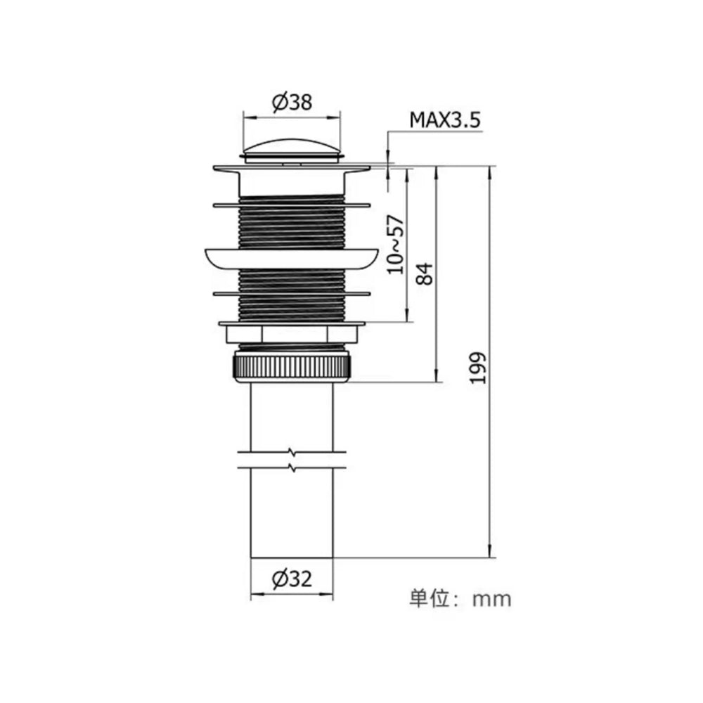 Chrome Drains Lauretta-4