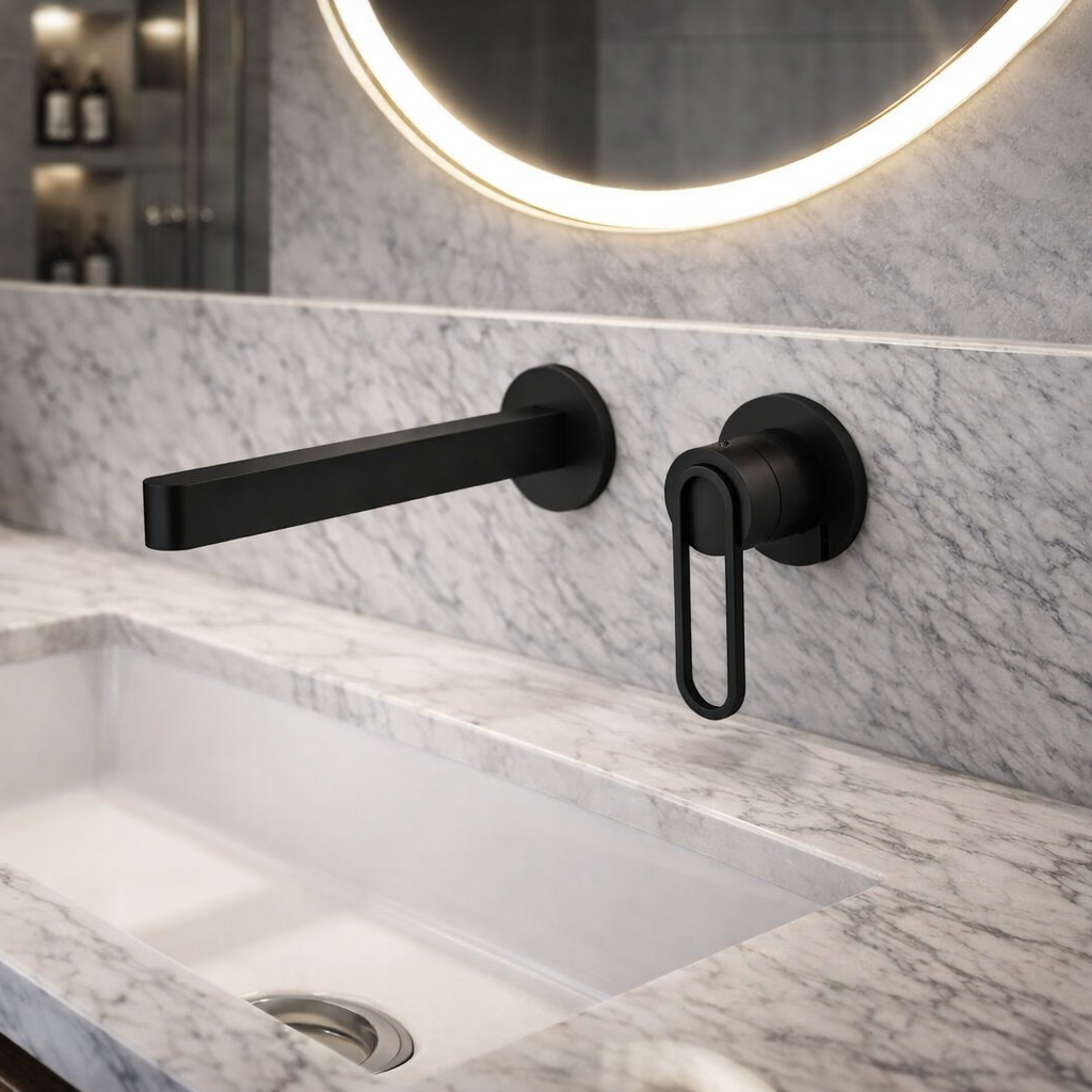 Lauretta Wall Mounted 2-Hole Vanity Faucet - CAPRI