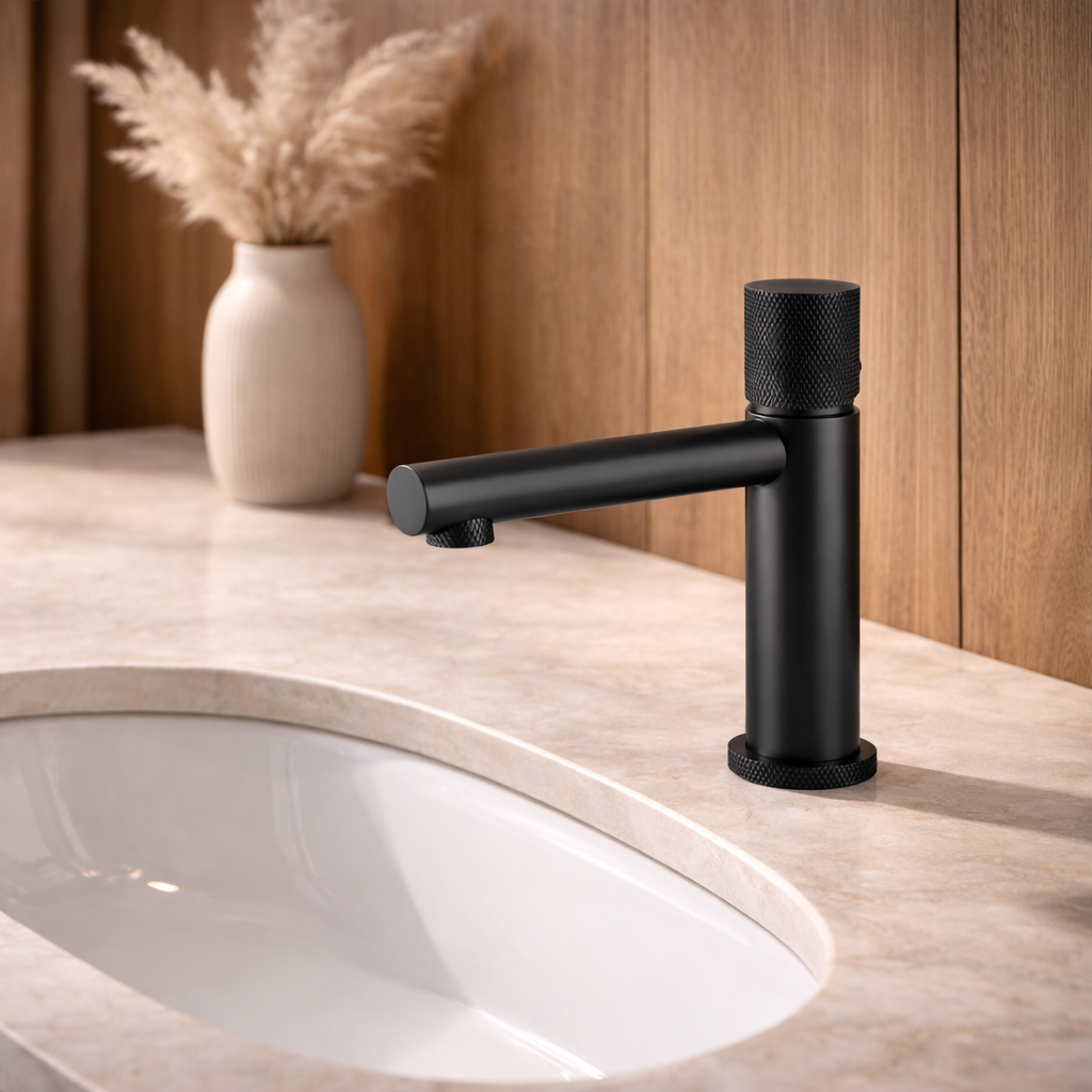 Lauretta Single Hole Vanity Faucet - BRASOV