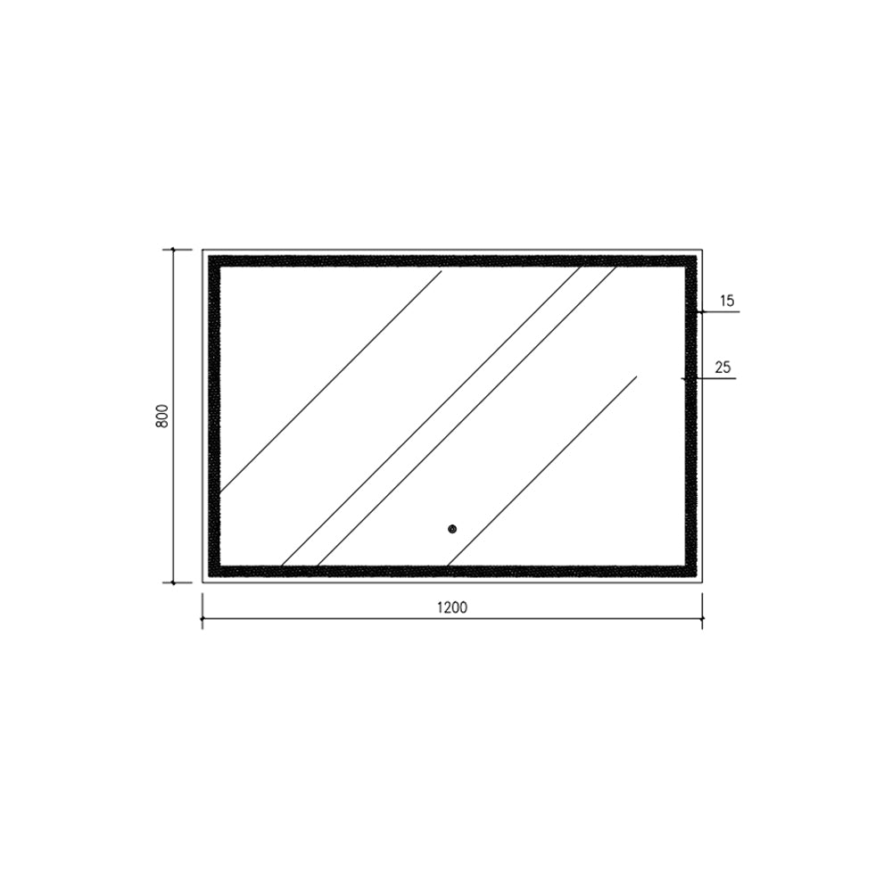 Large - 32"x48" Led Mirrors Lauretta-6