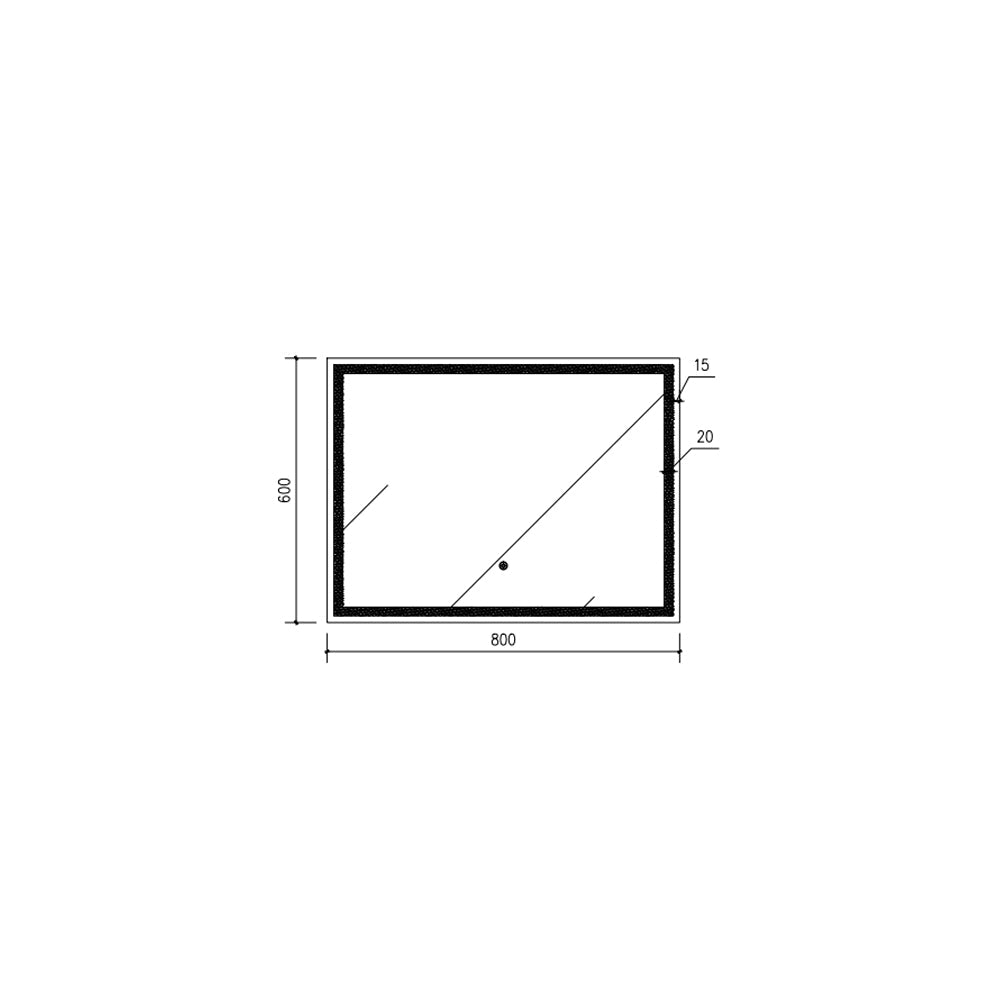 Large - 32"x48" Led Mirrors Lauretta-4