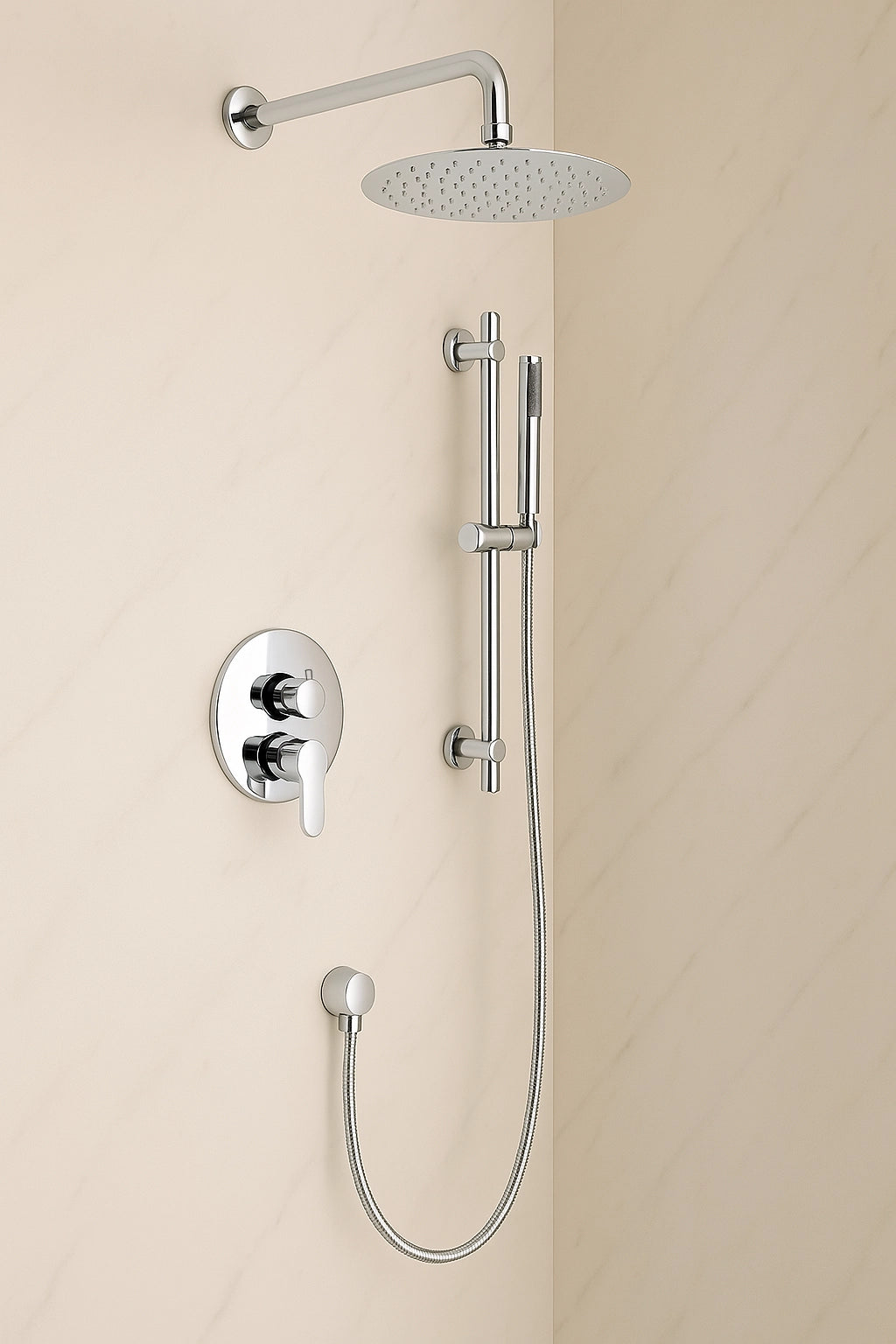 Lauretta Robinet de douche - LAZIO Chrome
