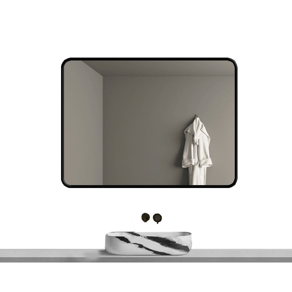Chrome Aluminum Framed Mirrors Lauretta