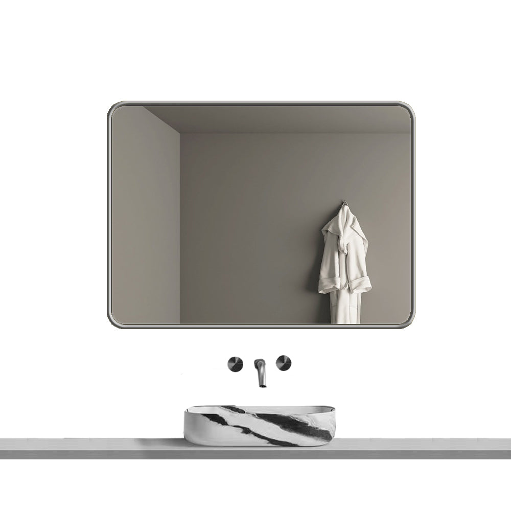Chrome Aluminum Framed Mirrors Lauretta-2