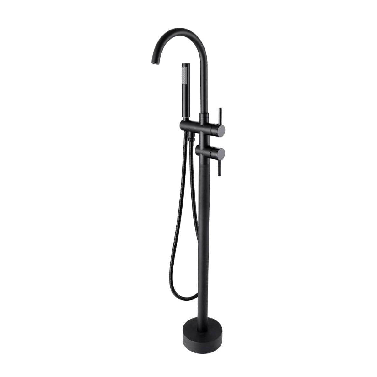 Brushed Gold Free Standing Bathub Faucet Lauretta-3