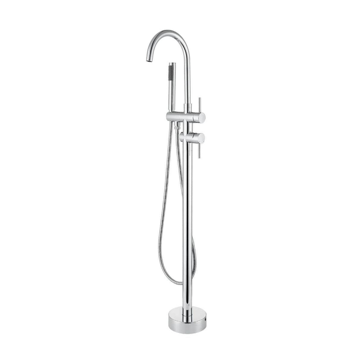 Brushed Gold Free Standing Bathub Faucet Lauretta