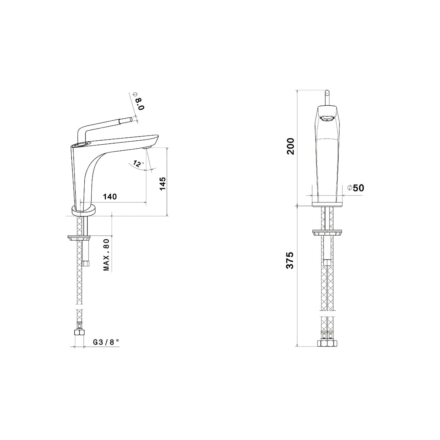 Lauretta Vanity Faucet - ROMA