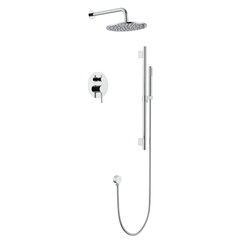 SIBIU 2-way Shower Kit S4 - Chrome