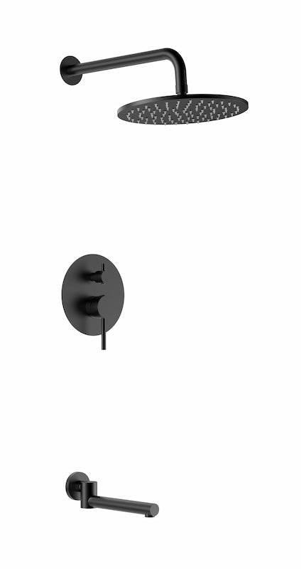 Lauretta SIBIU 2-way Shower Faucet - Matte Black