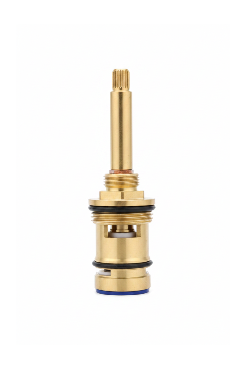 Lauretta 2-way shower diverter cartridge on white background