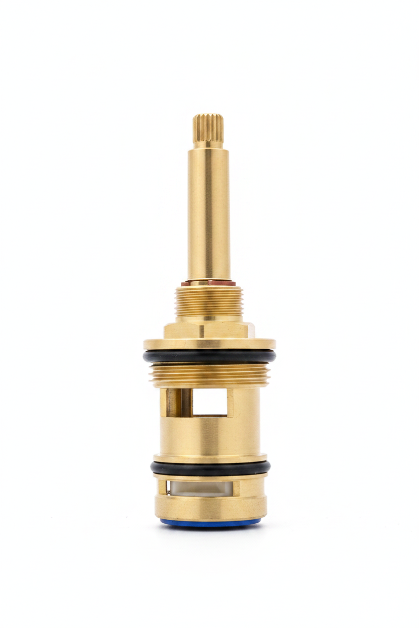 Lauretta 2-way pressure balanced diverter cartridge on white background
