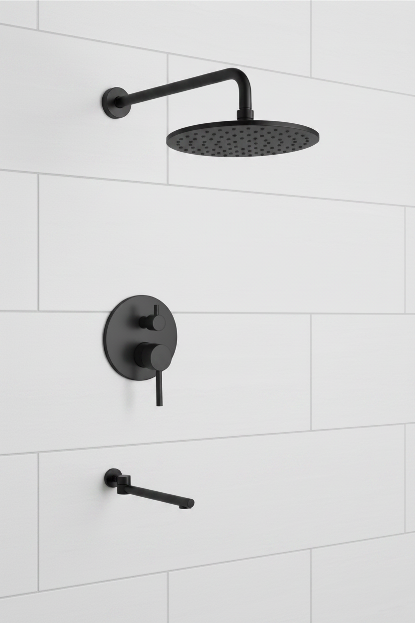 Lauretta LAZIO 2-Way Shower Kit with Tub Filler