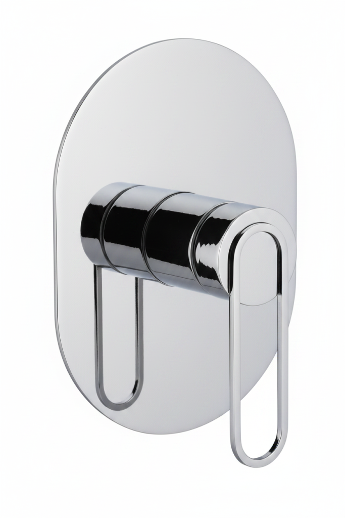 Lauretta 2-Way/3-Way Oval Shower Finishing Base Plate - CAPRI