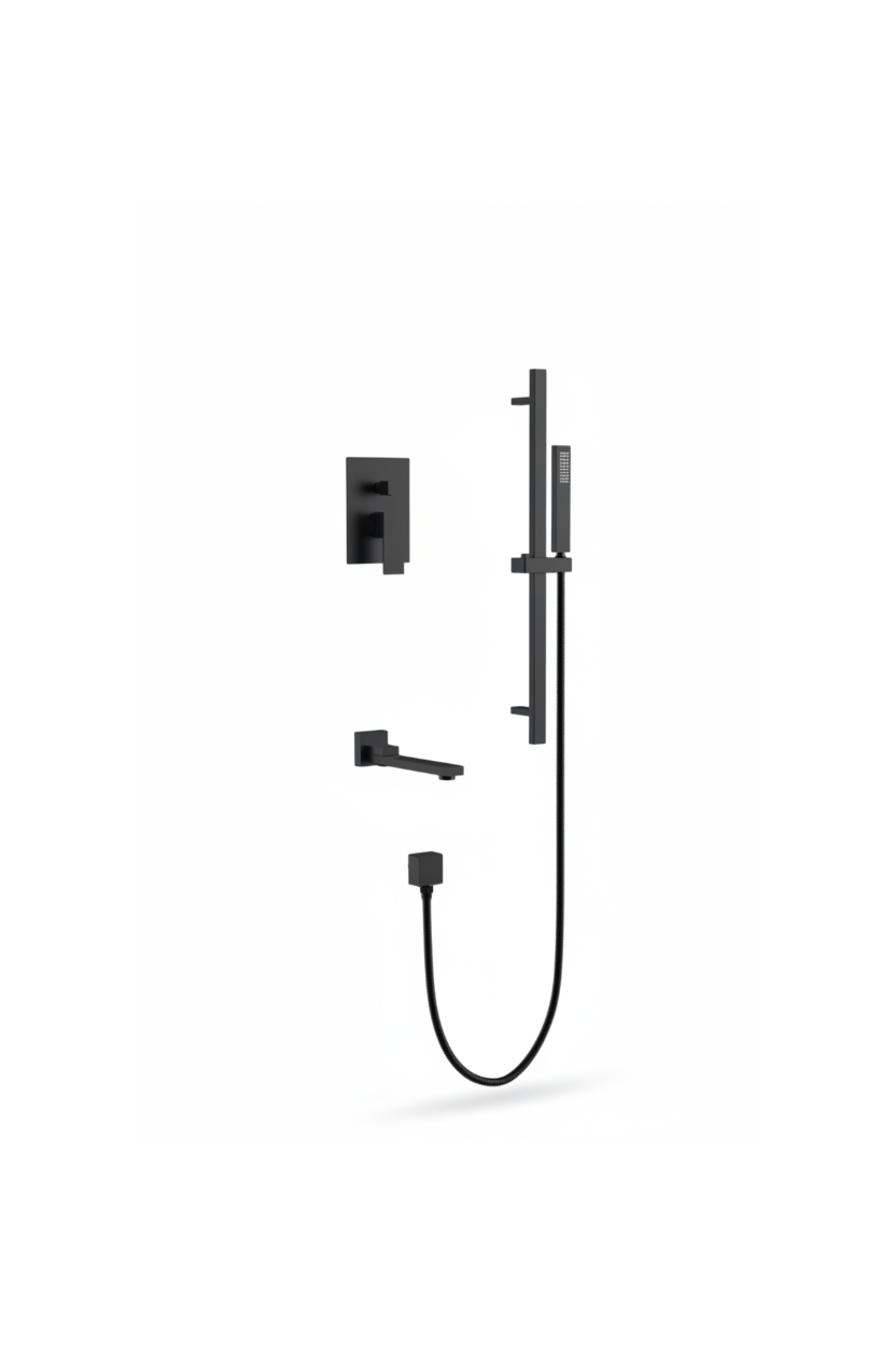 TORINO 3-Way Kit - Matte Black - No Shower Head