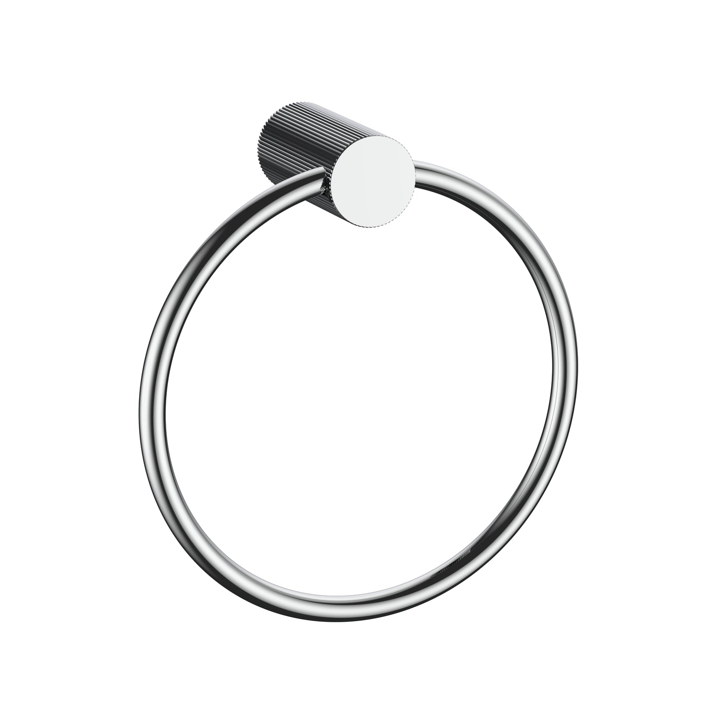 Lauretta Knurled Round Towel Ring