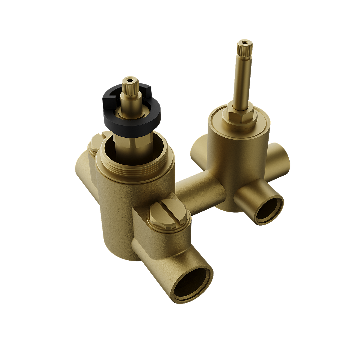 Lauretta 3-Way Thermostatic Valve - BLACK LABEL