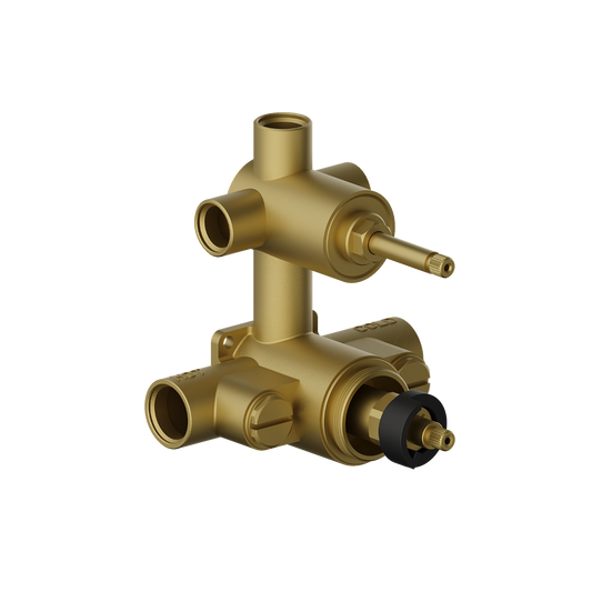 Lauretta 3-Way Thermostatic Valve - BLACK LABEL
