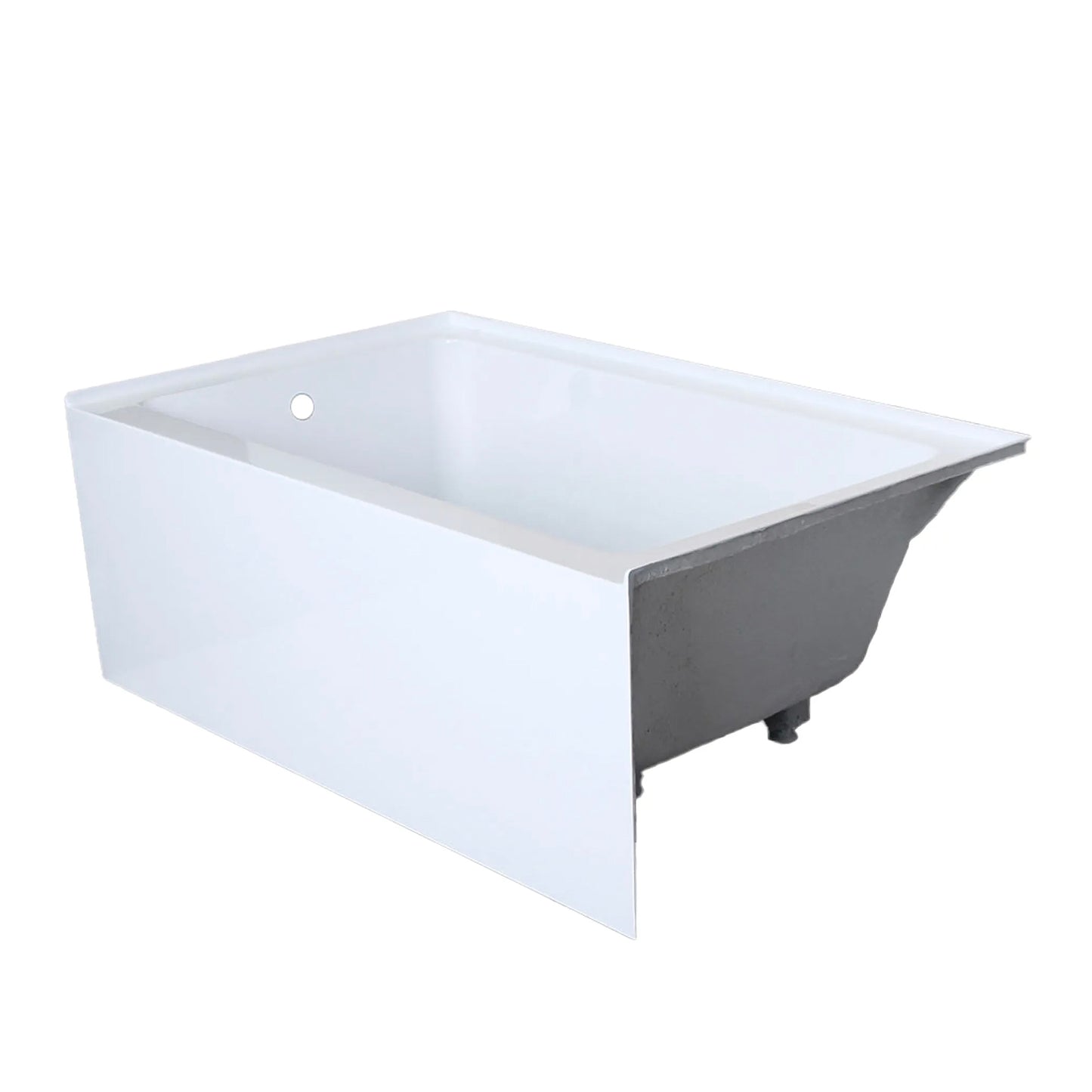 Lauretta Alcove Bathtub - BRAN Left Drain