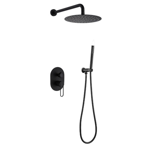 Lauretta CAPRI 2-way Shower Faucet with Hand Held - Matte Black