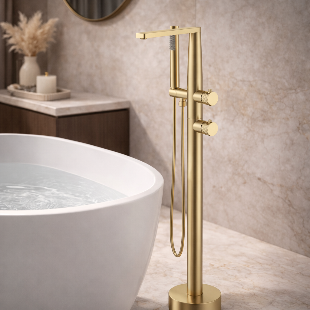 Lauretta Freestanding Tub Faucet - VENETO