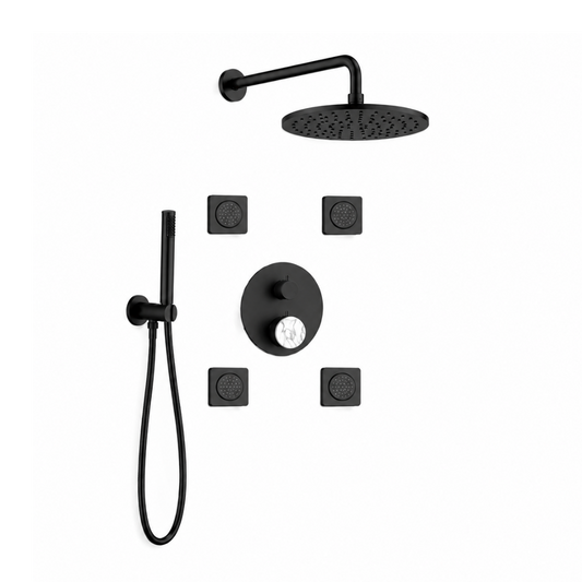 BLACK LABEL - 3-Way Thermostatic BL4 - Matte Black