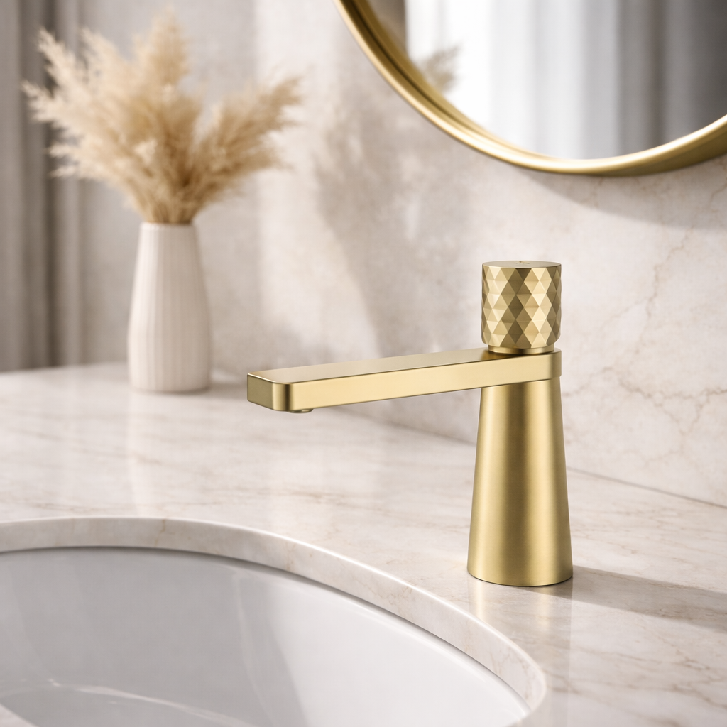 Lauretta Single Hole Vanity Faucet - VENETO