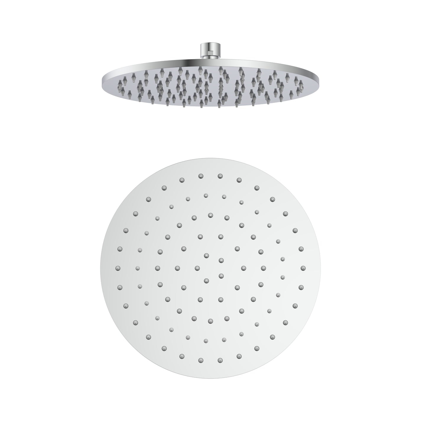 Lauretta 10" Round Shower Head - Stainless Steel - UNIVERSAL