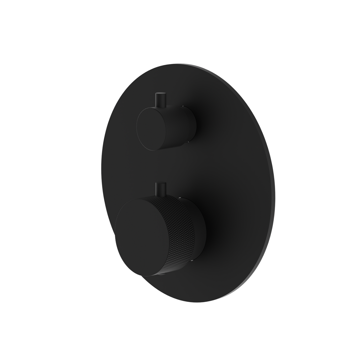 Lauretta 2-Way Thermostatic Shower Trim Kit - BLACK LABEL