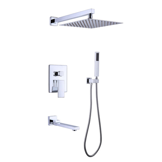 Chrome Shower Faucet Lauretta-2