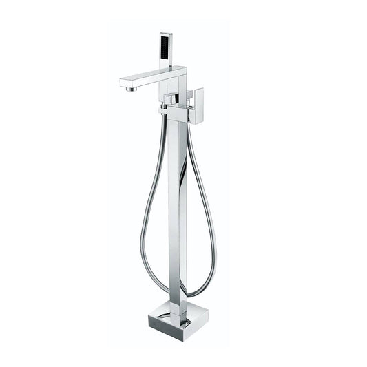 Chrome Free Standing Bathub Faucet Lauretta