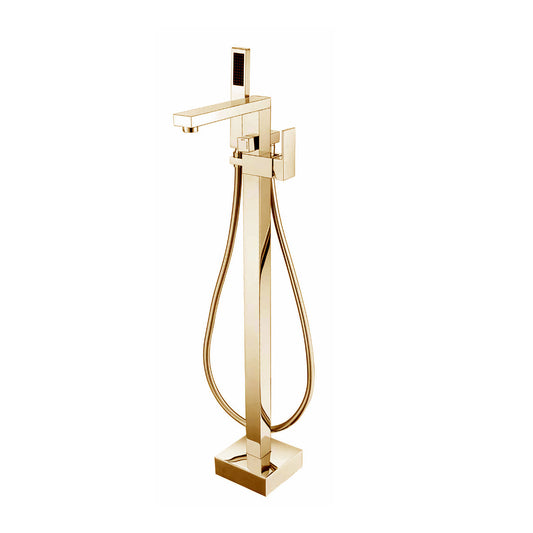 Chrome Free Standing Bathub Faucet Lauretta-2
