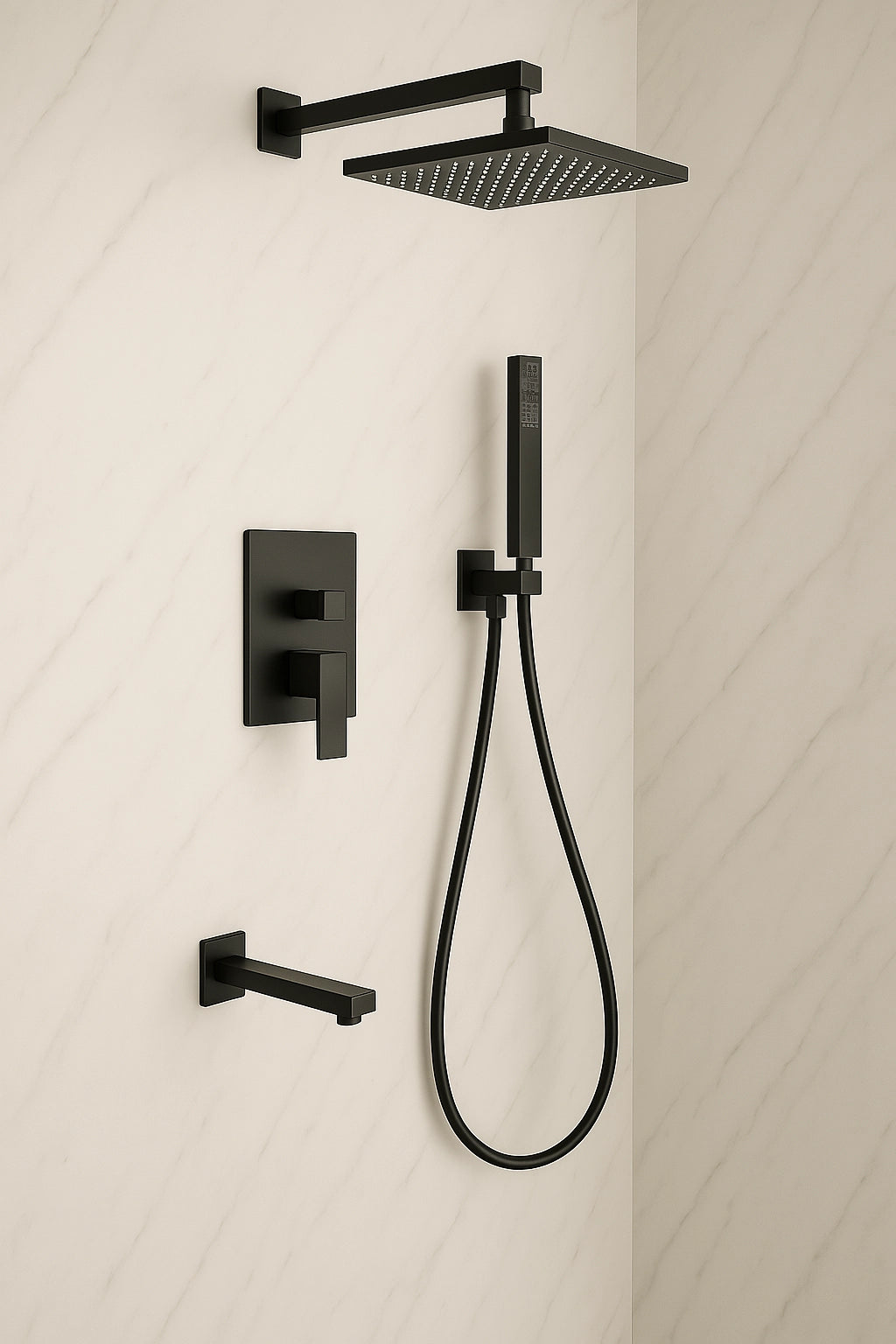 Lauretta Robinet de douche  - LIGURIA Noir