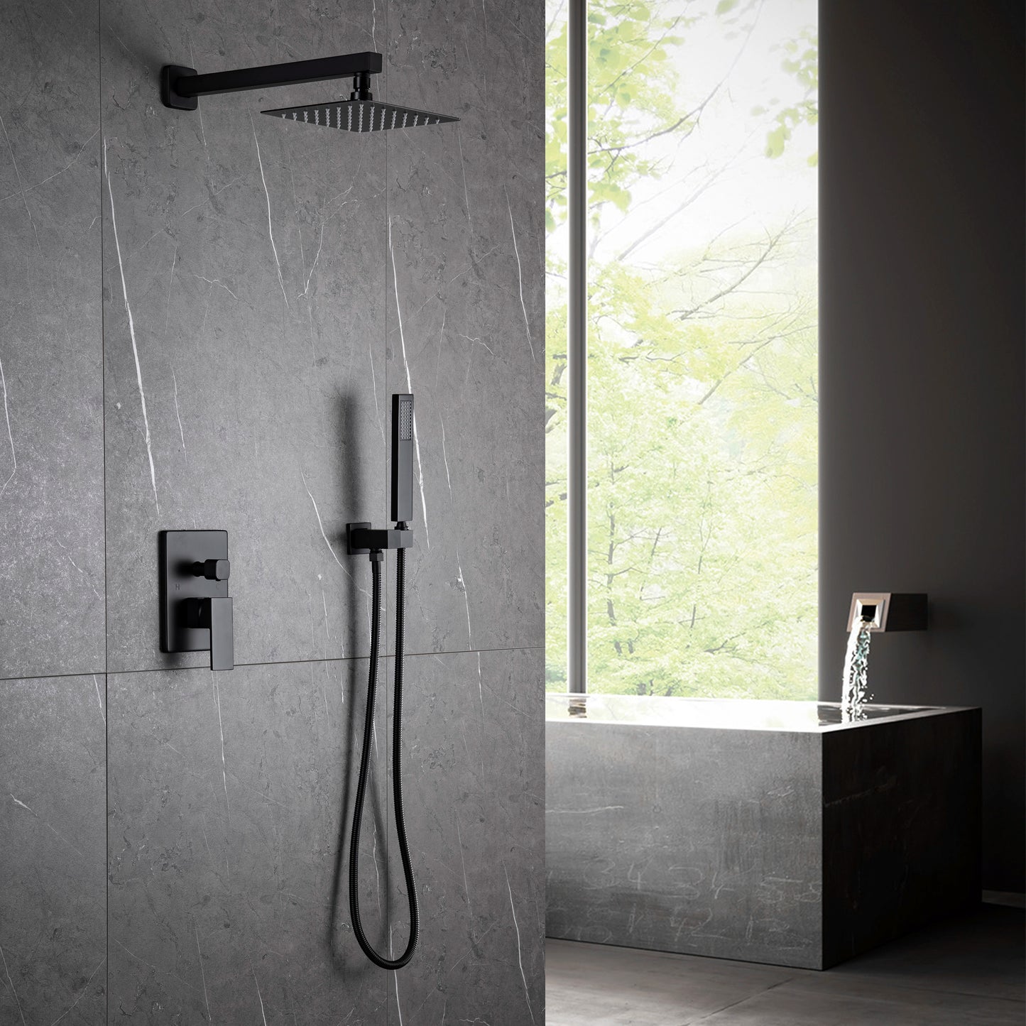 Lauretta Robinet de Douche - MOLDOVA Noir