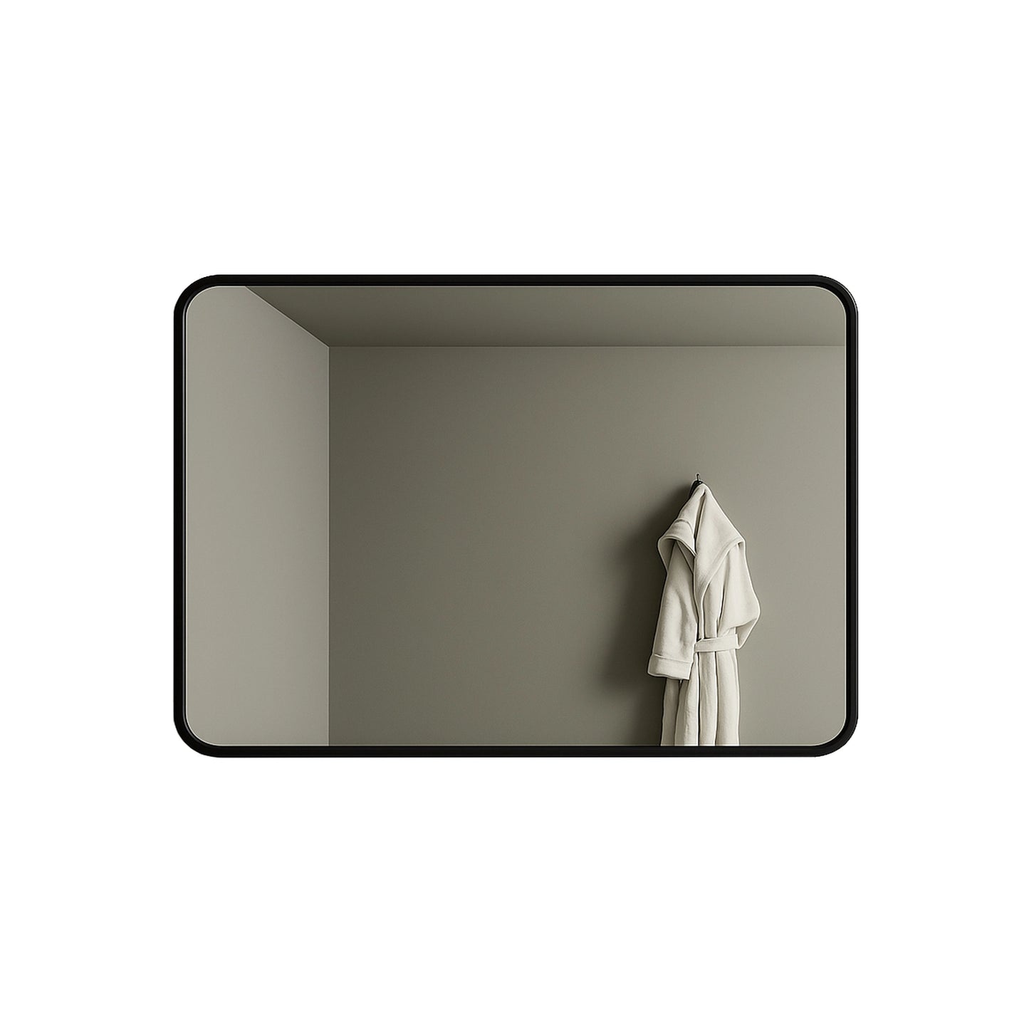 Lauretta Miroir Rectangulaire Encadré - MODENA Noir