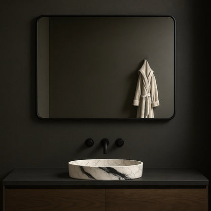 Lauretta Miroir Rectangulaire Encadré - MODENA