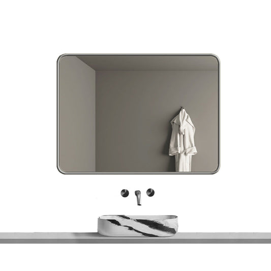 Chrome Aluminum Framed Mirrors Lauretta-2
