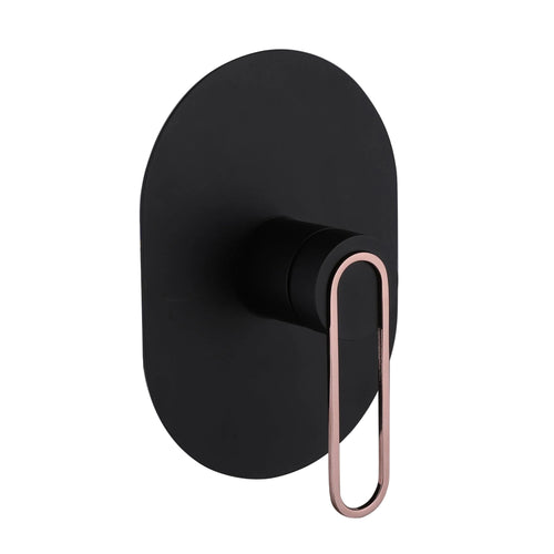 Lauretta 2-Way/3-Way Oval Shower Finishing Base Plate - CAPRI