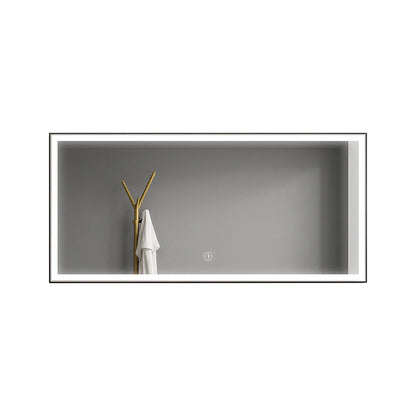 Lauretta Miroir Rectangulaire LED - PALERMO Taille Moyenne