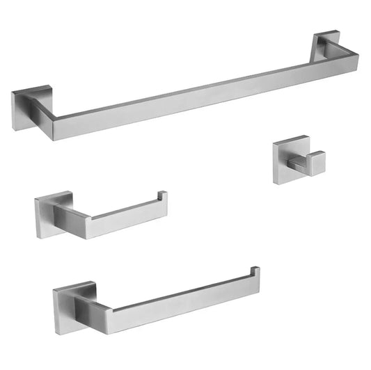 Lauretta Kit D'accessoires de Salle de Bain - PUGLIA Chrome