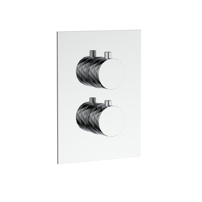 VENETO 3-Way Thermostatic Shower kit V3C-CRM - Chrome