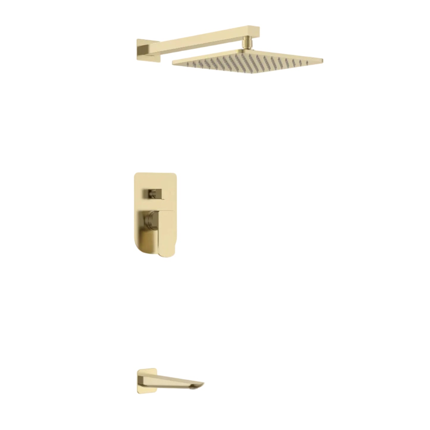 ROMA 2-way Shower Faucet with Tub Spout - Brushed Gold