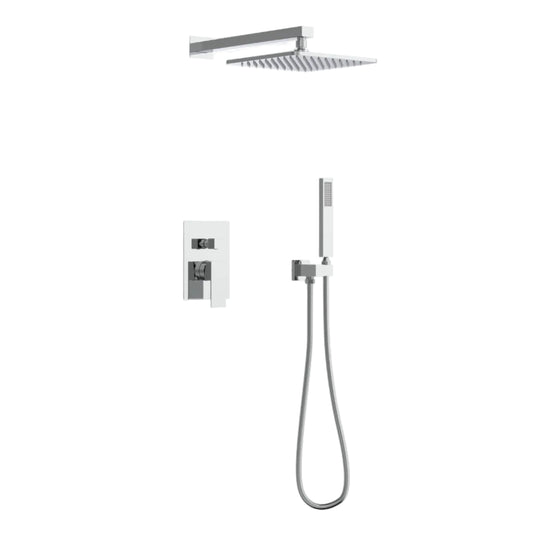 Lauretta TORINO 2-way Shower Faucet with Hand Held - Chrome