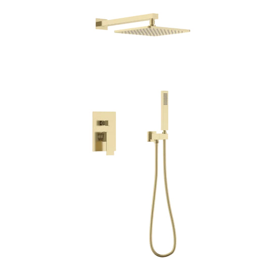 Lauretta TORINO 2-way Shower Faucet with Hand Held - Brushed Gold