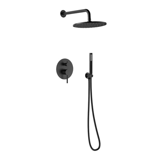 Lauretta SIBIU 2-way Shower Faucet with Hand Held - Matte Black