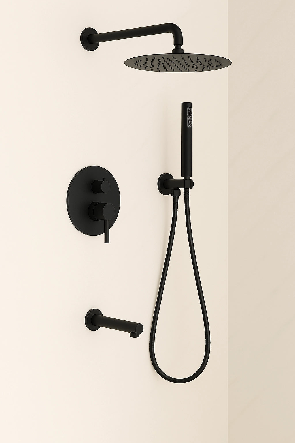 Lauretta Robinet de Douche - TOSCANA Noir