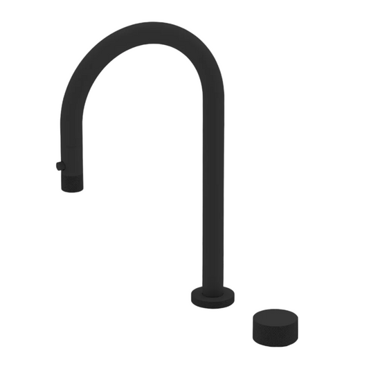 Lauretta 2-Hole Kitchen Faucet - BLACK LABEL