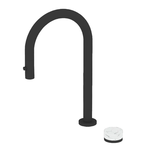 Lauretta 2-Hole Kitchen Faucet - BLACK LABEL