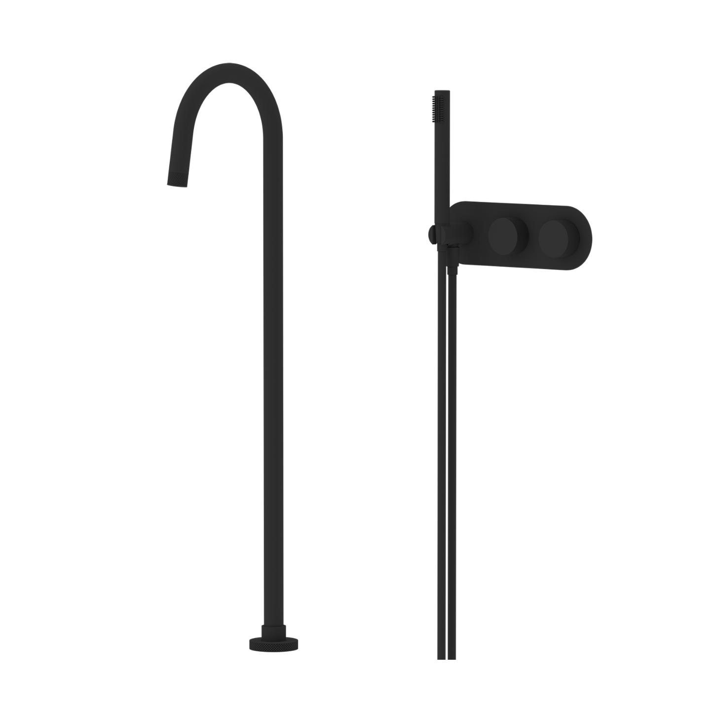 Lauretta Freestanding Tub Faucet - BLACK LABEL