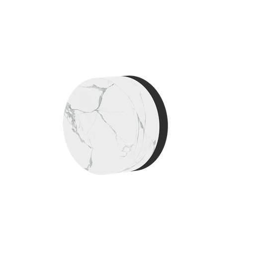 Lauretta Round Marble Handle - BLACK LABEL