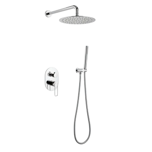 Lauretta CAPRI 2-way Shower Faucet with Hand Held - Chrome